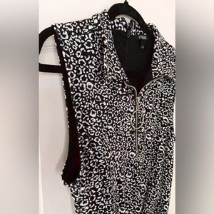 Beautiful Leopard Print Romper from Dress Barn